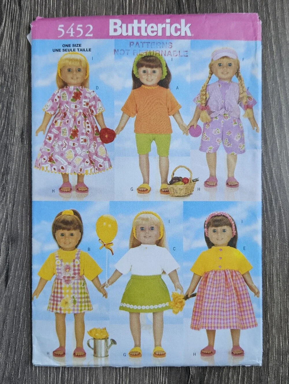 NEW Butterick 5452 18